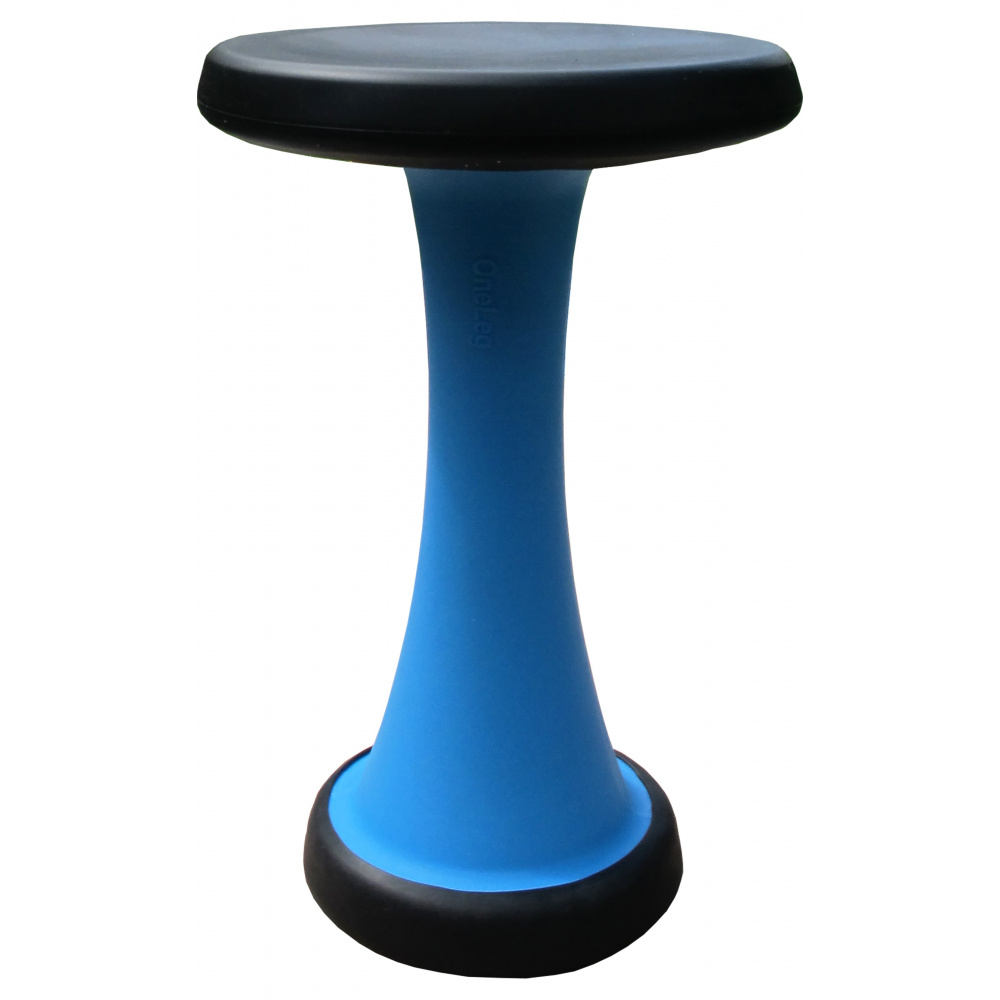 OneLeg skammel, 40 cm - blå - Billede 3