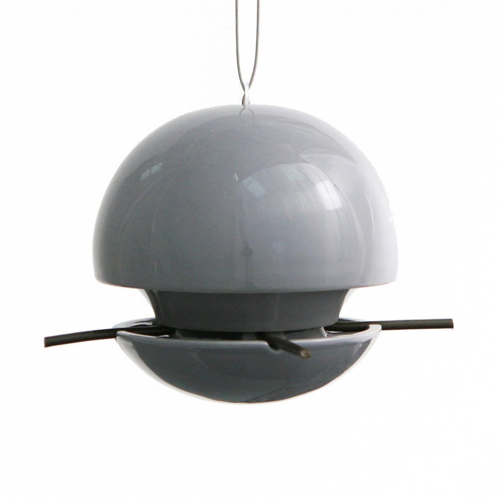 Green & Blue boule alimentaire pour graines d'oiseaux - grise