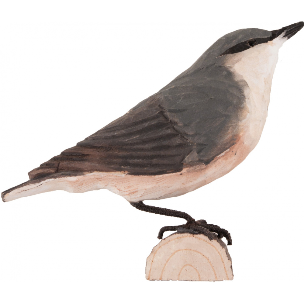 Oiseau en bois Wildlife Garden - sittelle torchepot