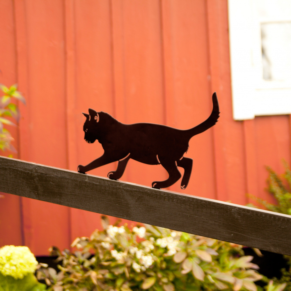 Wildlife Garden silhouette d'animal - chat - Image 2
