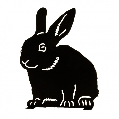 Wildlife Garden silhouette animale - lapin