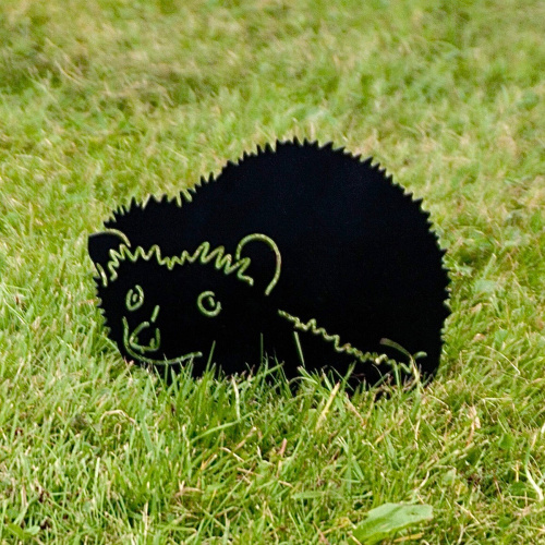 Wildlife Garden silhouette animale - hérisson
