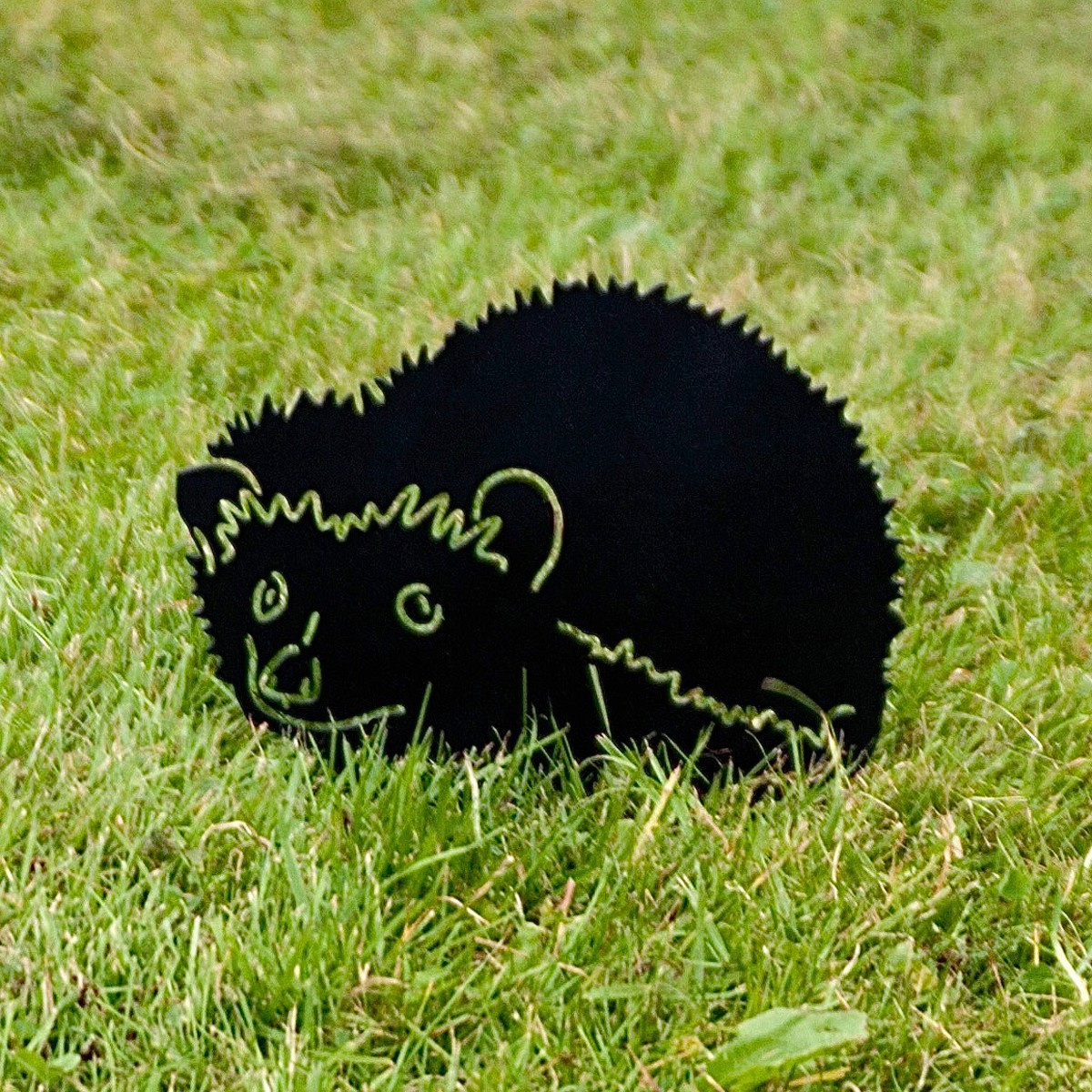 Wildlife Garden Tiersilhouette - Igel