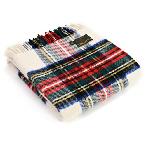 Tweedmill Wolldecke - Tartan Dress Stewart