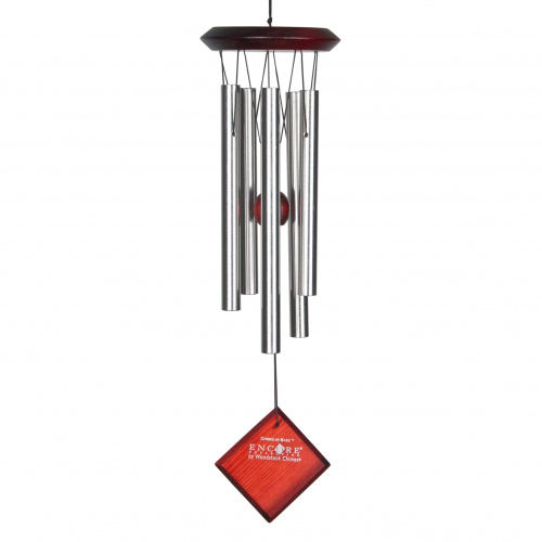Woodstock Windspiel, 43 cm - Mars, Silber/dunkel