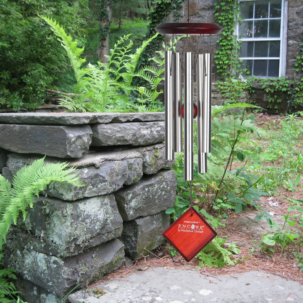 Woodstock Windspiel, 43 cm - Mars, Silber/dunkel - Bild 3
