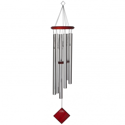 Woodstock Windspiel, 94 cm - Erde, Silber/Dunkel
