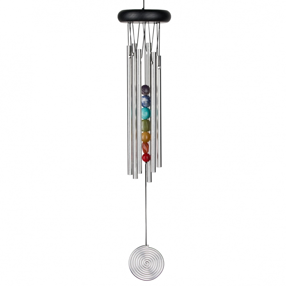 Woodstock windgong, 47 cm - Chakra, 7 stenen
