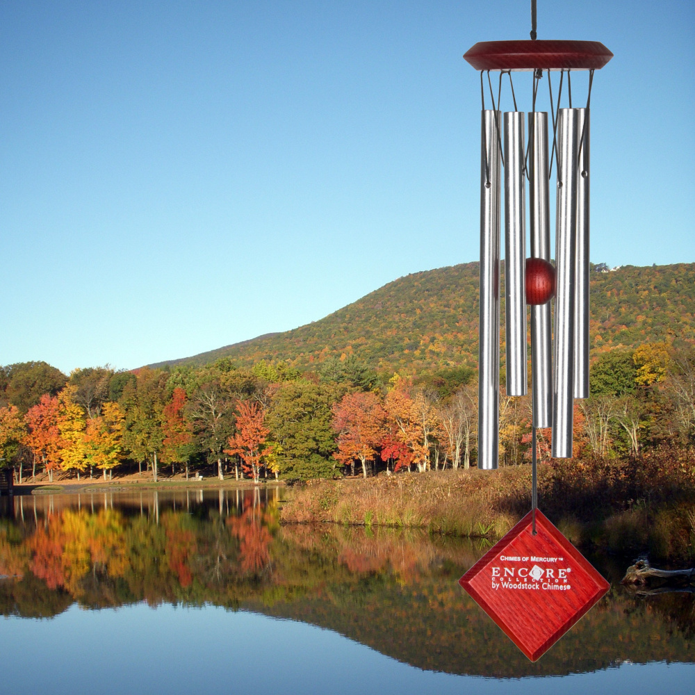 Carillon Woodstock, 35 cm - Merkur, argent/foncé - Image 4