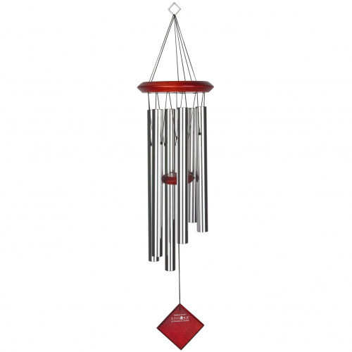 Woodstock Windspiel, 68 cm - Pluto, Silber/dunkel
