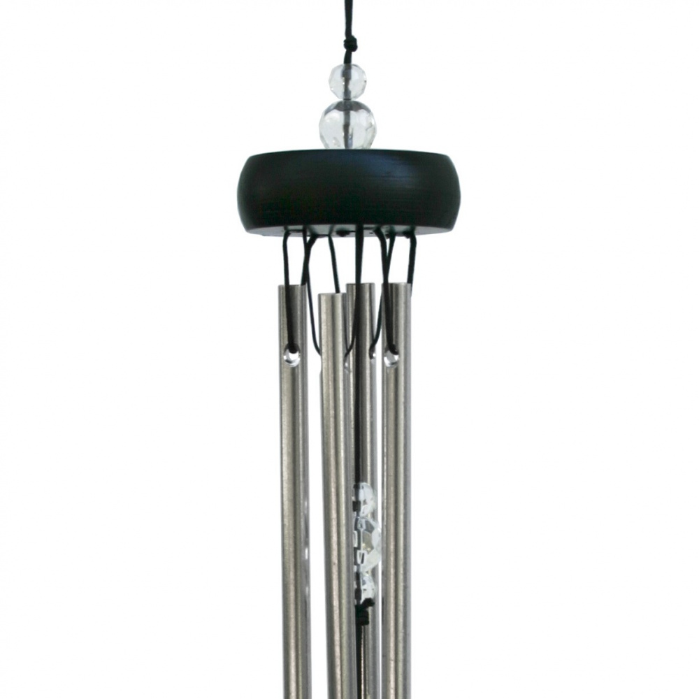 Woodstock vindspil, 30 cm - Ædelsten, krystal - Billede 2