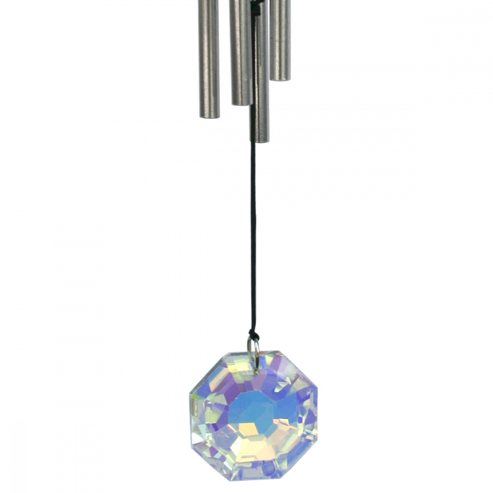 Woodstock windspel, 30 cm - Edelsteen, kristal - Afbeelding 3