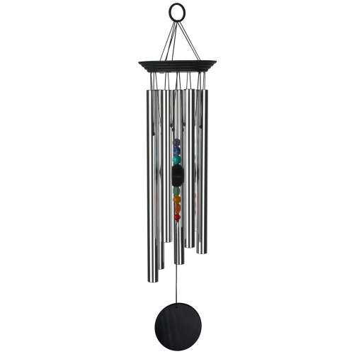 Woodstock Windspiel, 63 cm - Chakra, 7 Steine