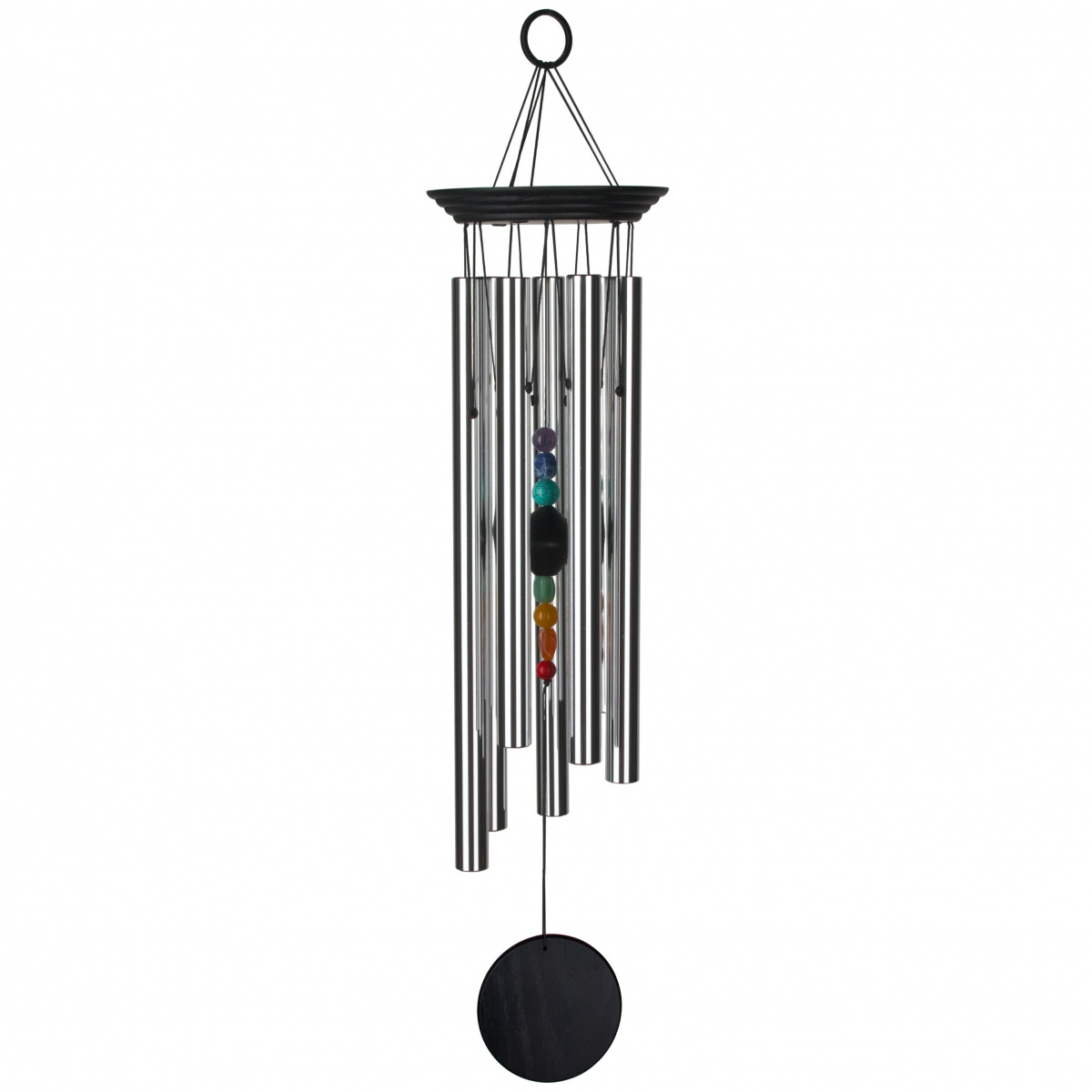 Woodstock windgong, 63 cm - Chakra, 7 stenen