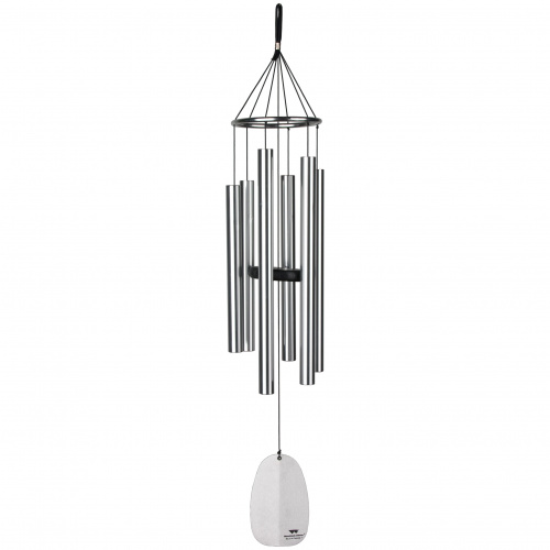 Woodstock Windspiel, 81 cm - Paradies, Silber