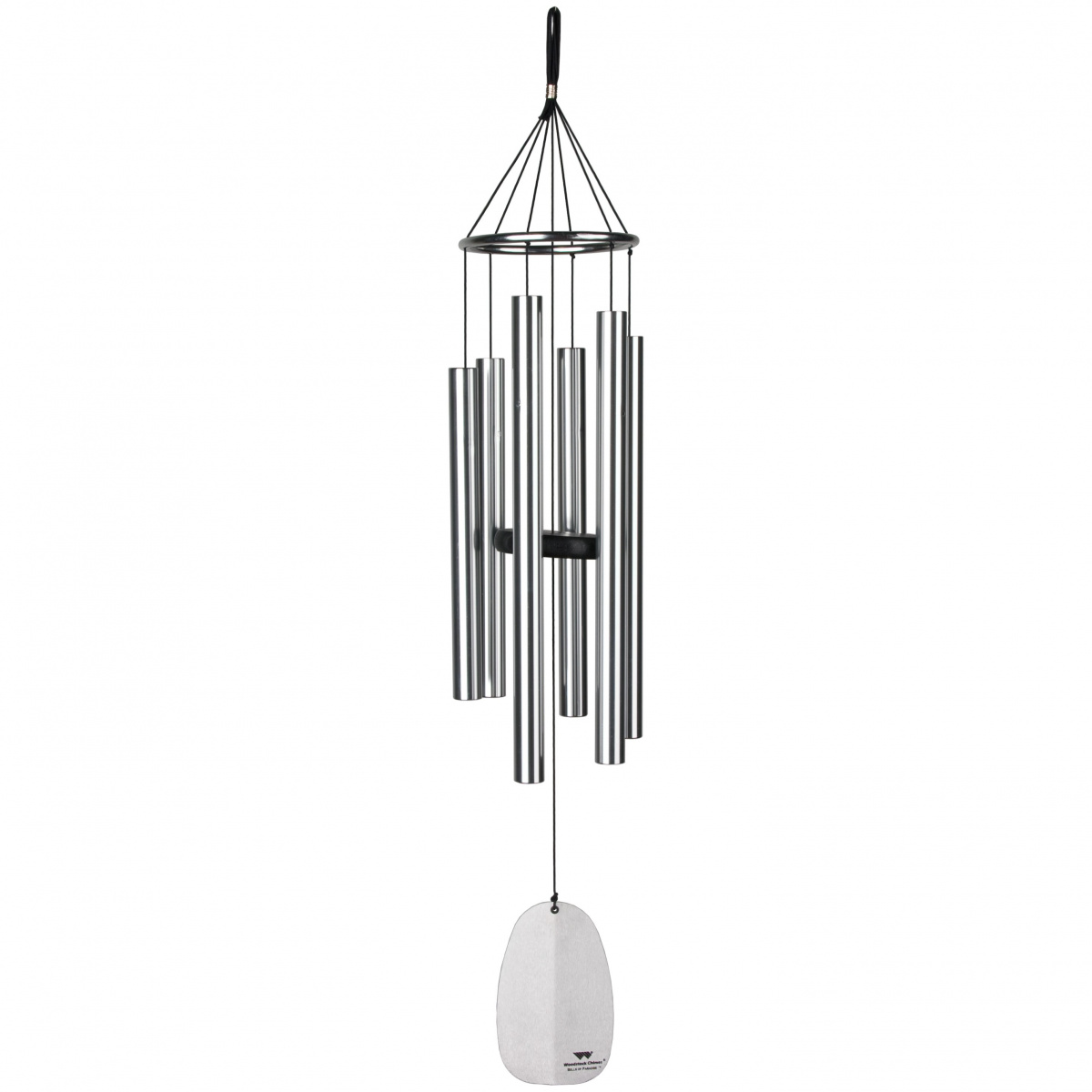 Woodstock windgong, 81 cm - Paradijs, zilver