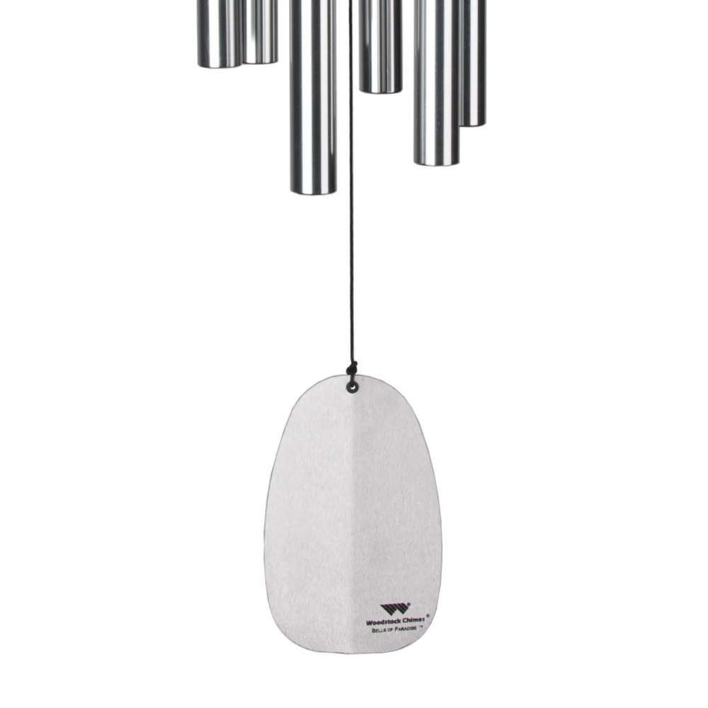 Woodstock vindspil, 81 cm - Paradis, sølv - Billede 3