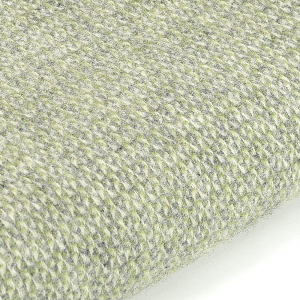 Tweedmill plaid en laine - Illusion vert/gris - Image 2