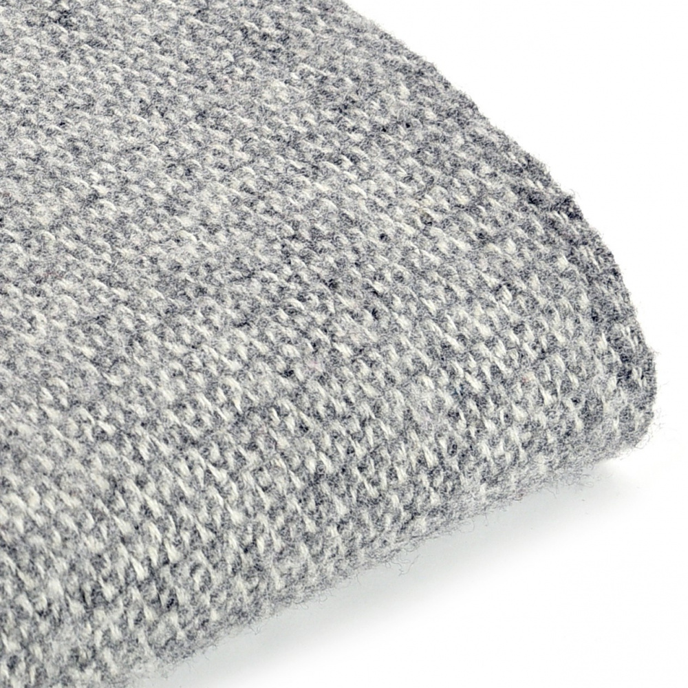 Tweedmill uldplaid - Illusion Grey - Billede 2