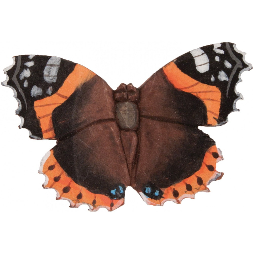 Wildlife Garden magnet - Red Admiral - Image 2