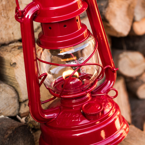 Feuerhand petroleumlamp - Robijnrood
