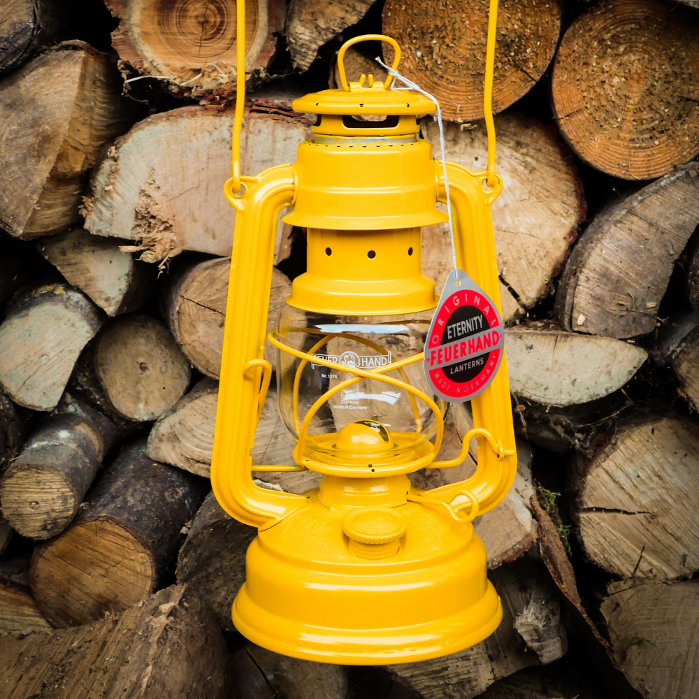 Feuerhand petroleumlamp - signaalgeel - Afbeelding 2
