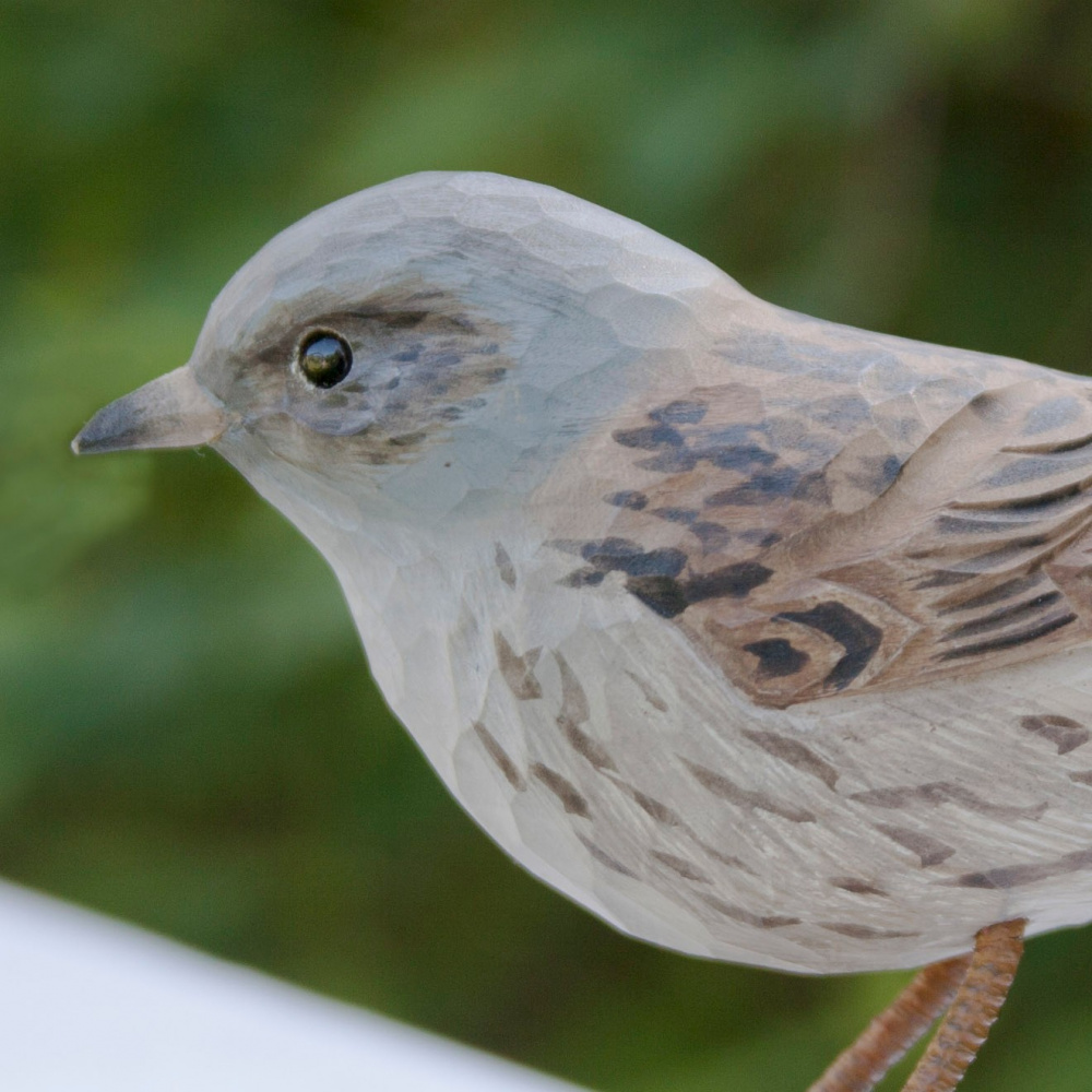 Oiseau en bois Wildlife Garden - Accenteur mouchet - Image 3