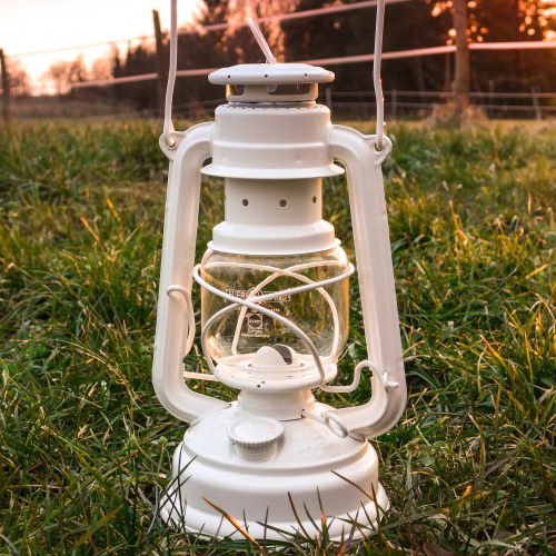 Feuerhand fotogenlampa - vit