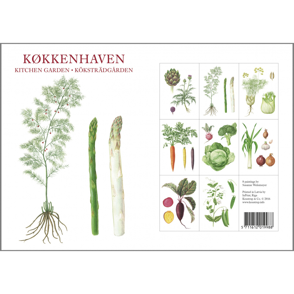 Koustrup & Co. kortmappe - køkkenhaven - Billede 3