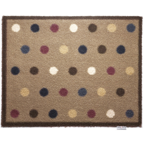 Hug Rug Öko-Fußmatte, 65x85 - Punkte