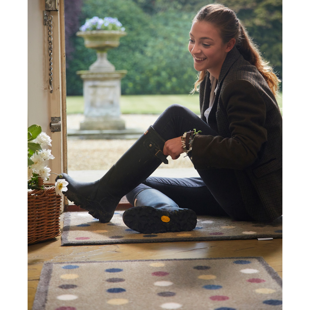 Hug Rug eco doormat, 65x85 - Dots - Image 3