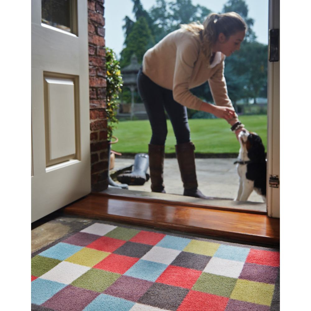 Hug Rug øko dørmåtte, 65x85 - Firkanter - Billede 3