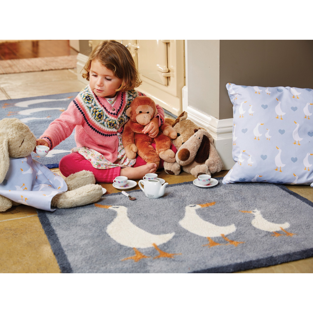 Hug Rug Öko-Fußmatte, 65x85 - Enten - Bild 3