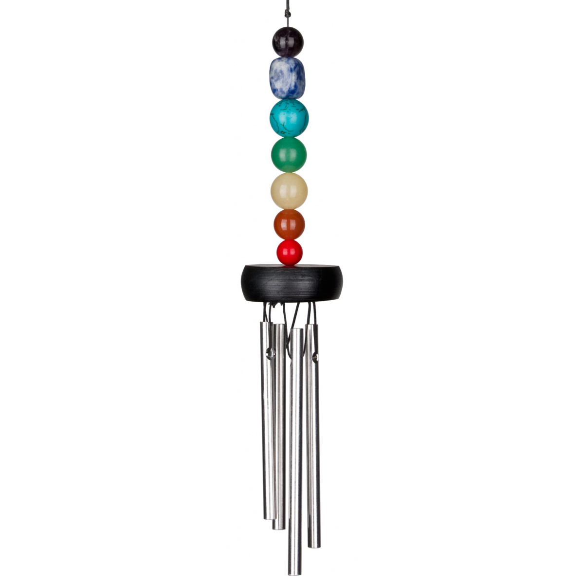 Woodstock windgong, 29 cm - Chakra, 7 stenen