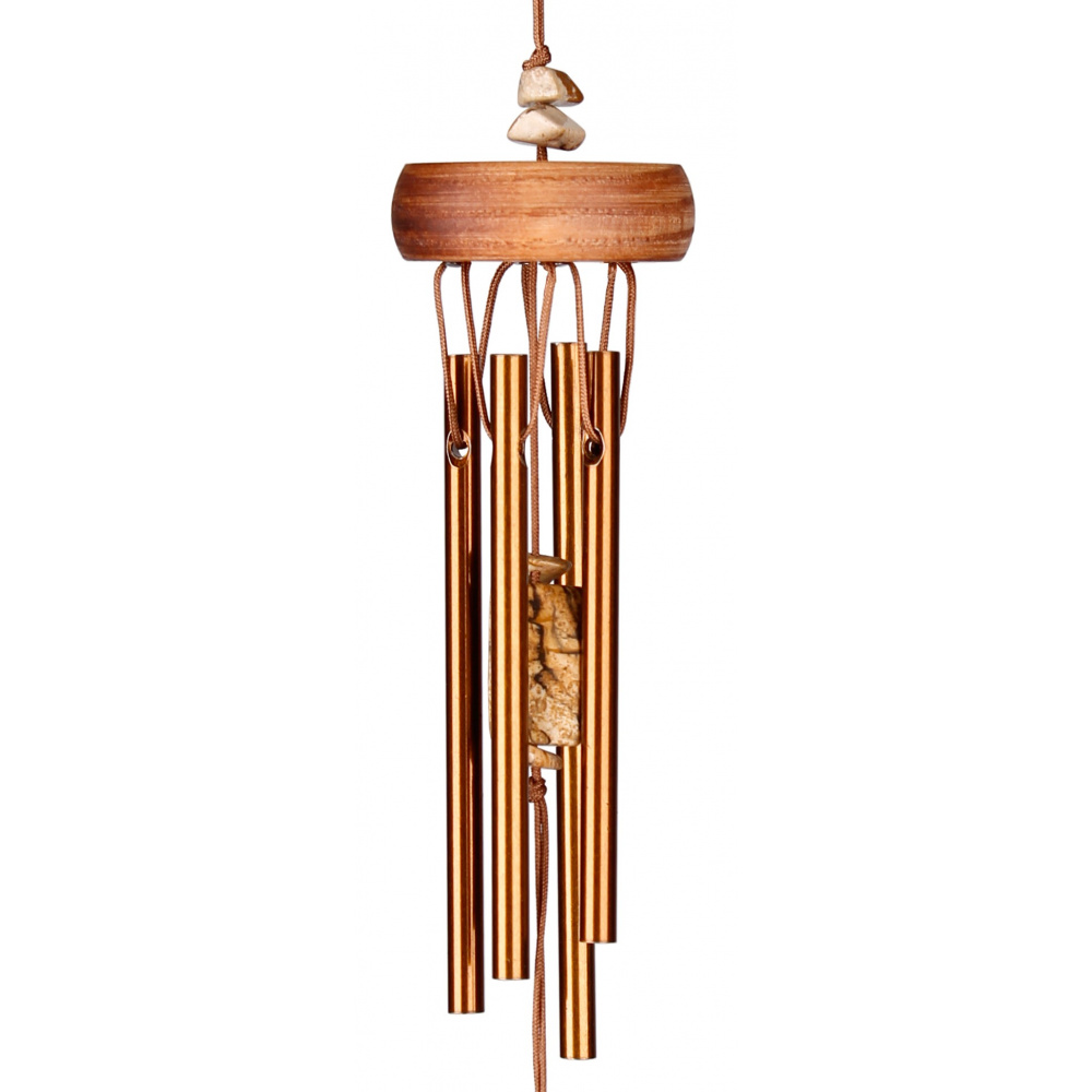 Woodstock Windspiel, 30 cm - Edelstein, Jaspis - Bild 3