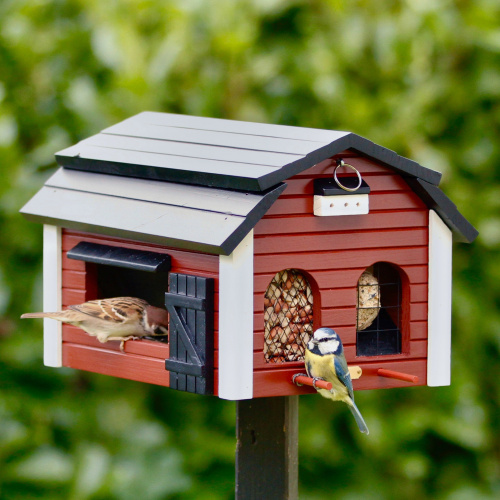 Wildlife Garden feeder - red
