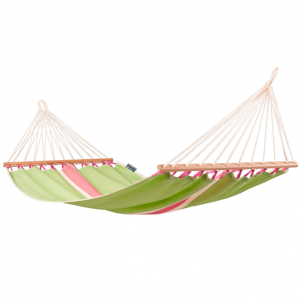 La Siesta hamac, 1 place, barre transversale - Fruta Kiwi - Image 3