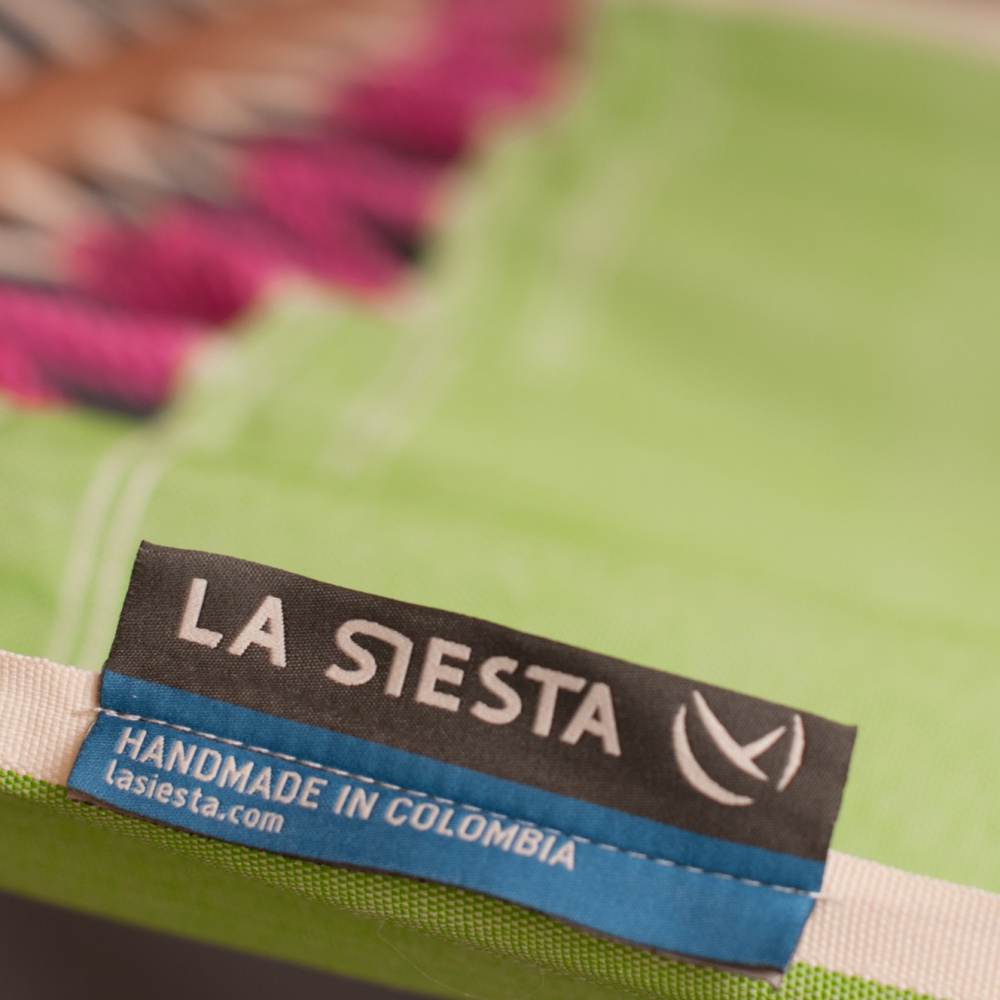 La Siesta hamac, 1 place, barre transversale - Fruta Kiwi - Image 7