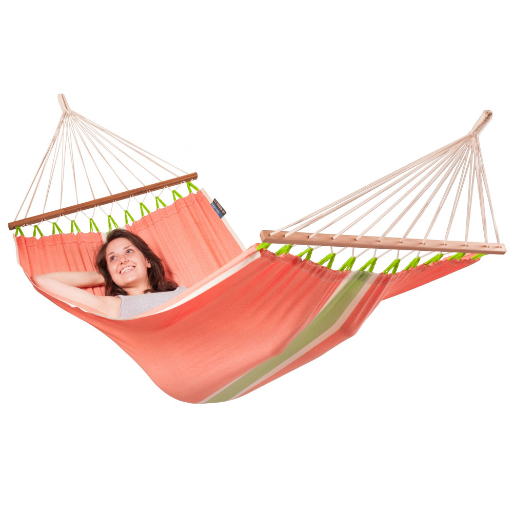 La Siesta hangmat, 1-persoons, spreidstok - Fruta Mango - Afbeelding 4