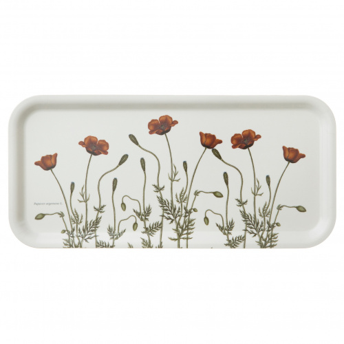 Koustrup & Co. Tablett, 32x15 - Club Mohn