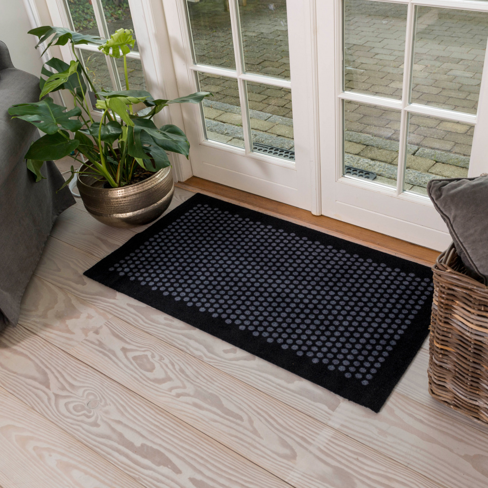Tica doormat, dots/black -  60x90 - Image 2