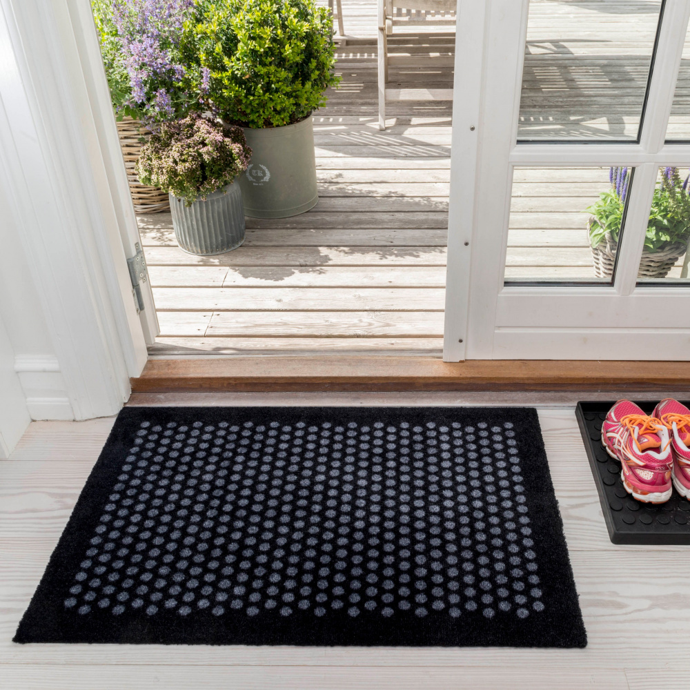 Tica doormat, dots/black -  60x90 - Image 3
