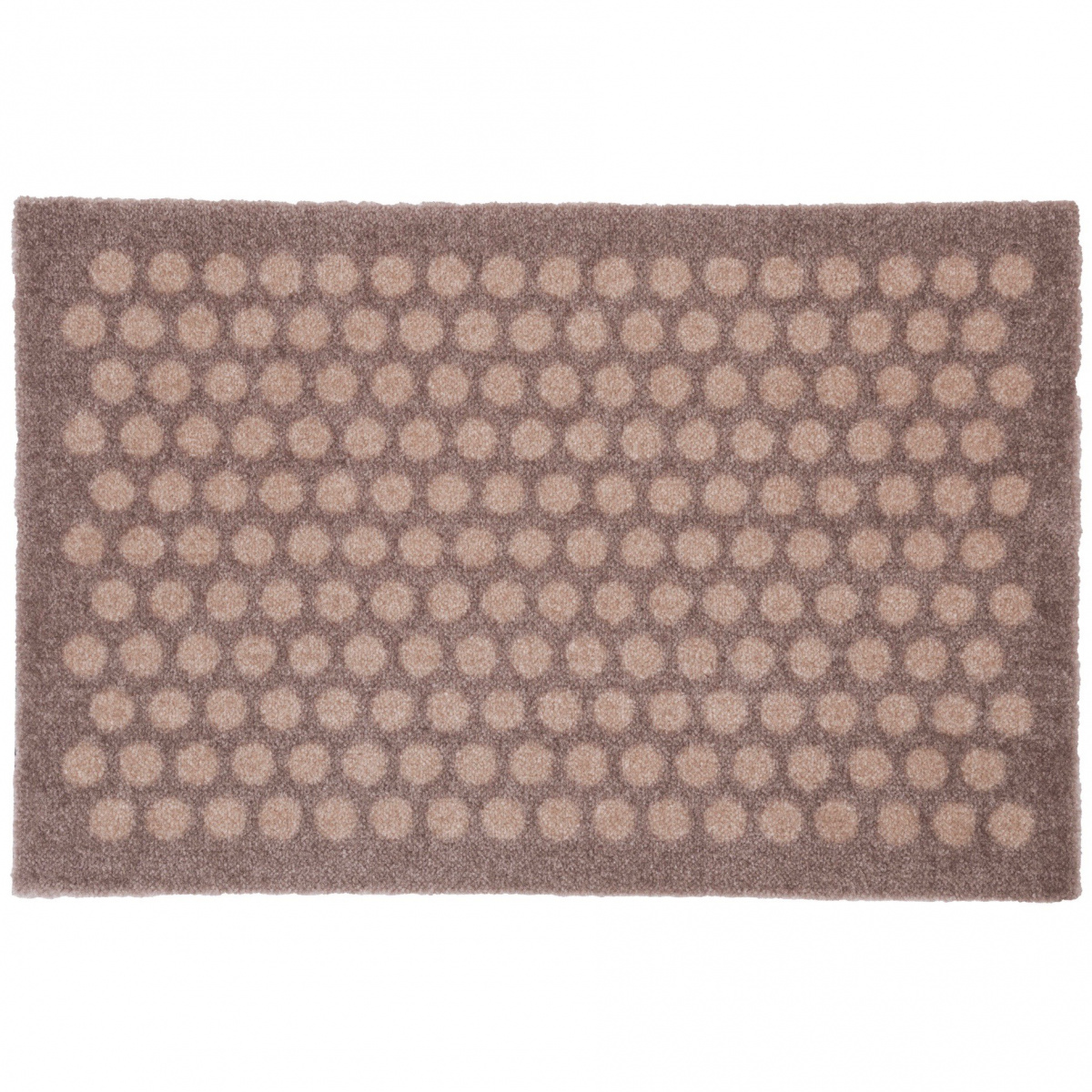 Paillasson Tica, pois/sable - 40x60