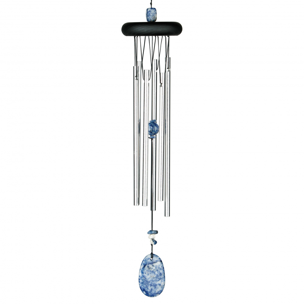 Woodstock vindspil, 44 cm - Chakra, lapis - Billede 2