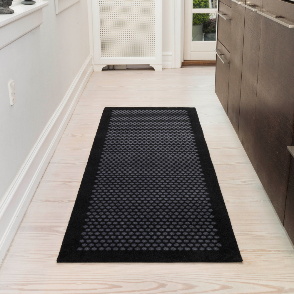 Tica doormat, dots/black - 67x200 - Image 2
