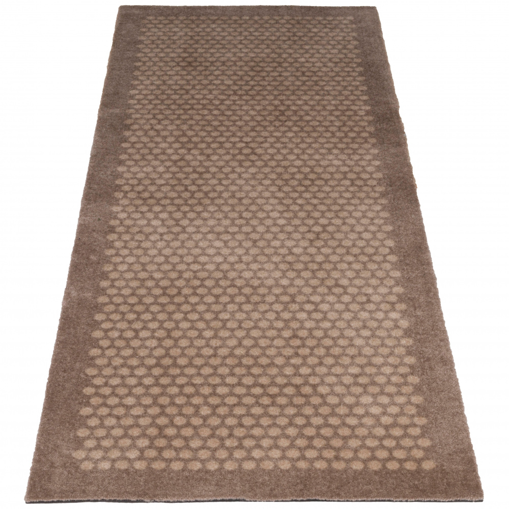 Tica doormat, dots/sand - 67x200