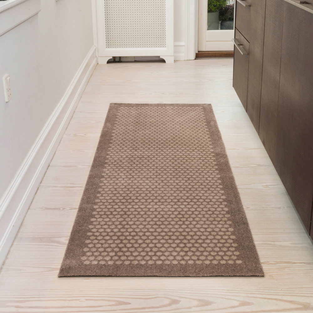 Tica doormat, dots/sand - 67x200 - Image 2
