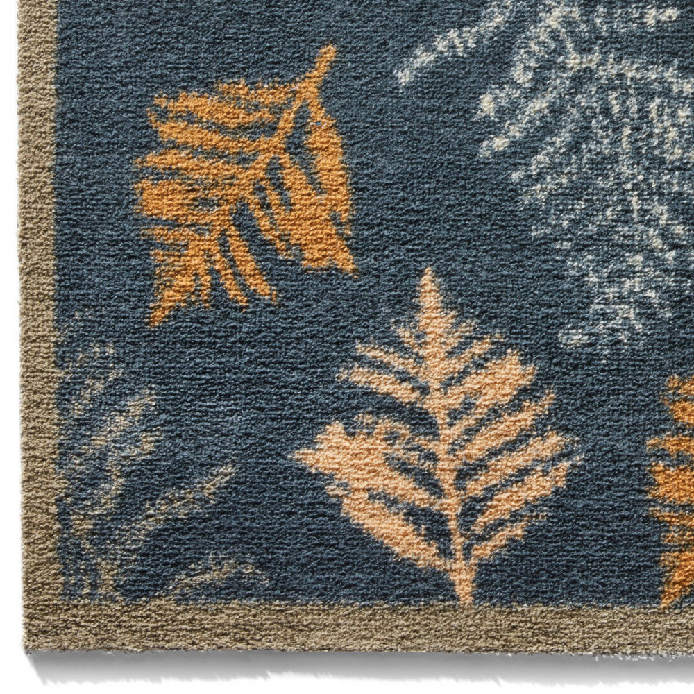 Hug Rug øko dørmåtte, 65x85 - Blade - Billede 2