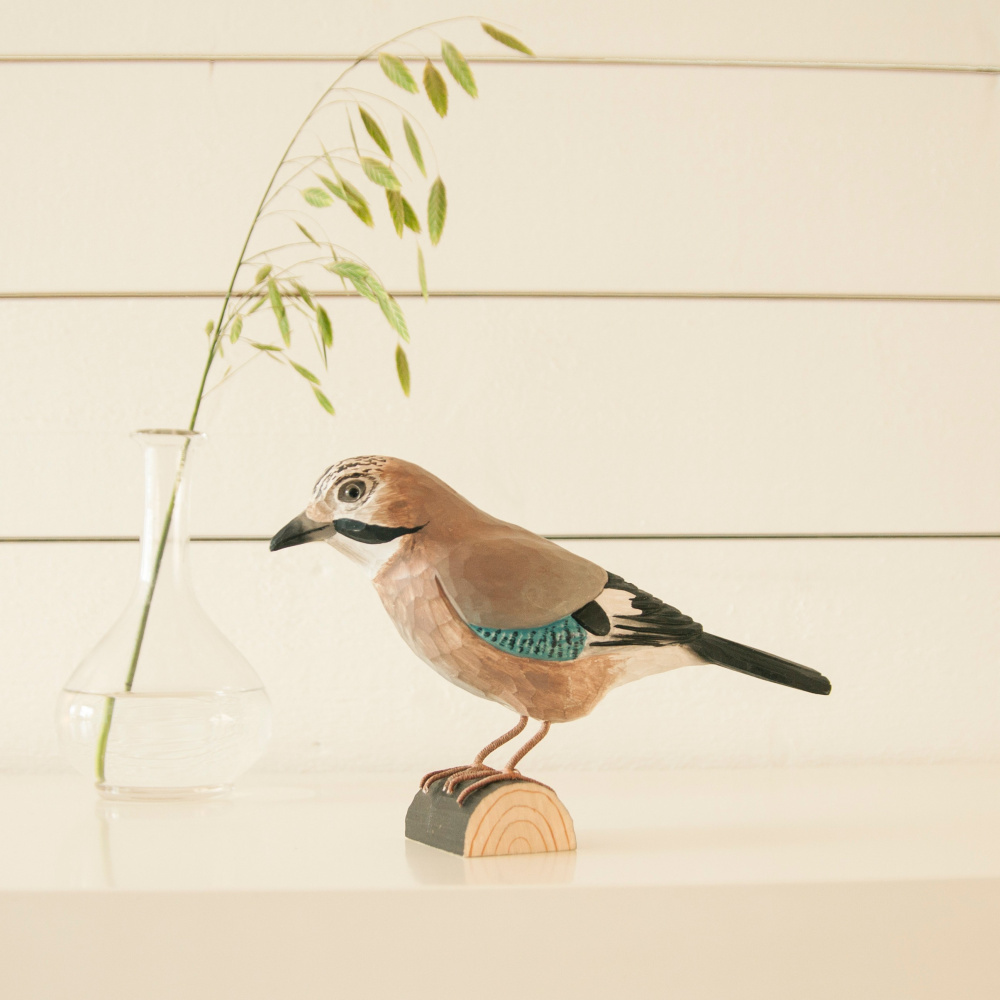 Wildlife Garden houten vogel - Vlaamse gaai - Afbeelding 2