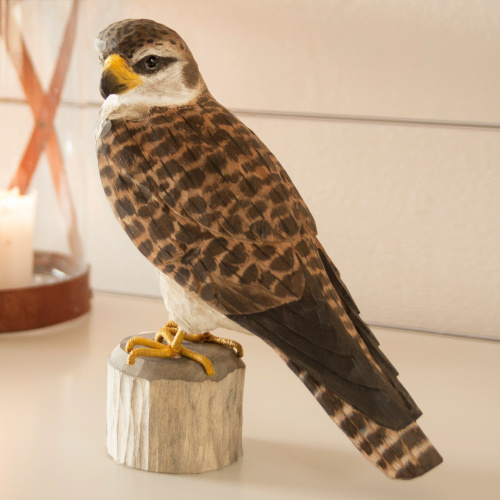 Wildlife Garden Vögel aus Holz Wanderfalke